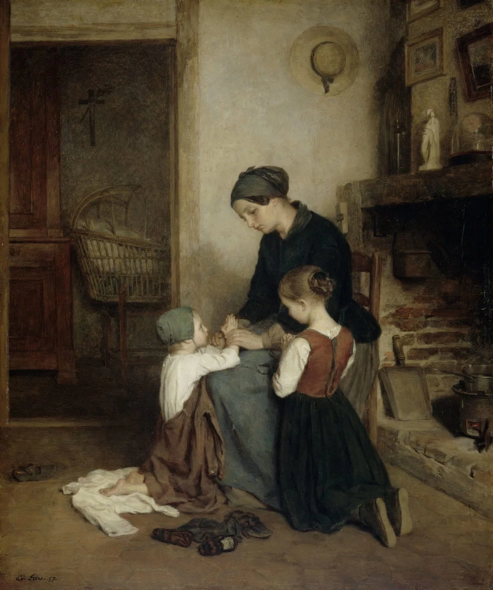 La preghiera della sera - Rijks Museum, Amsterdam